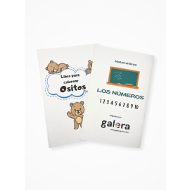 Libritos educativos y de colorear