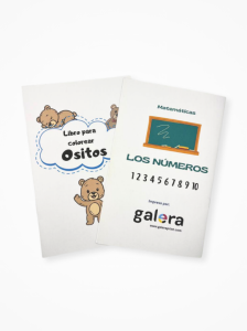 Libritos educativos y de colorear